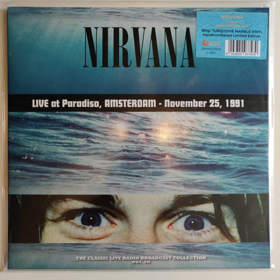 Nirvana – Live At Paradiso, Amsterdam (turq.marble)